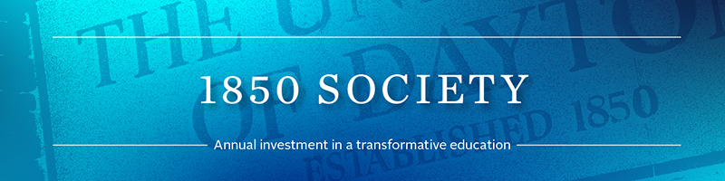 1850 Society - Annual investment in a transformative education
