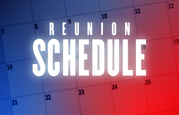 Reunion Weekend Schedule