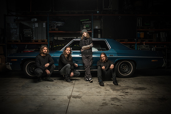 Metal band Children of Bodom.