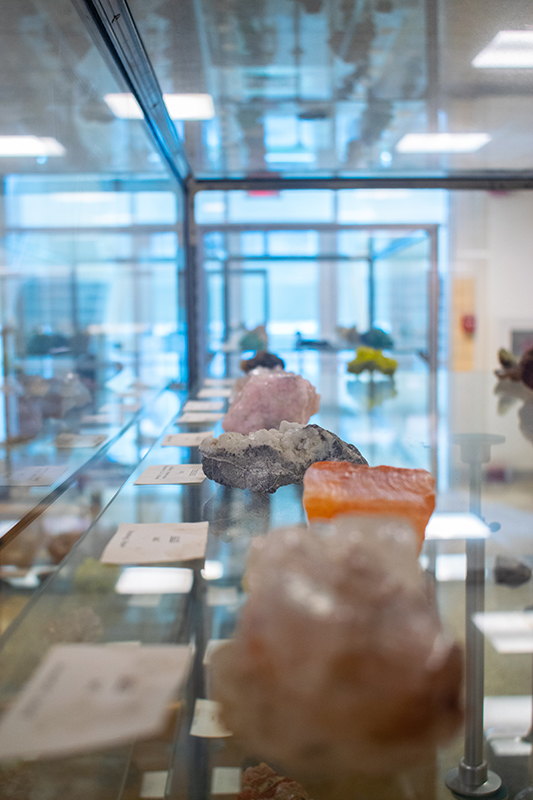 Geology Museum displays