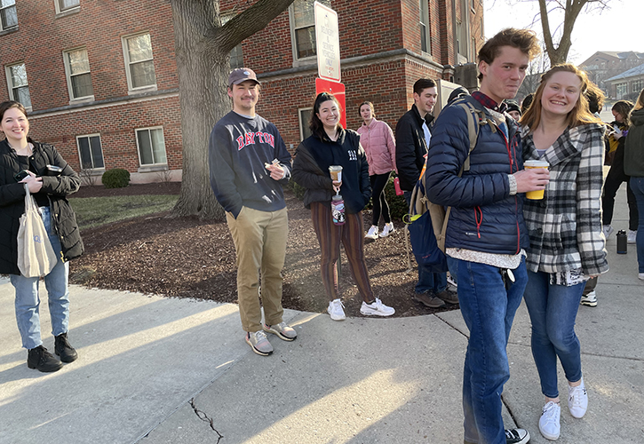University of Dayton Professor of English Susan Trollinger traveled to Petersburg, Kentucky, with her second-year Core program class to experience the 75,000-square-foot Creation Museum.