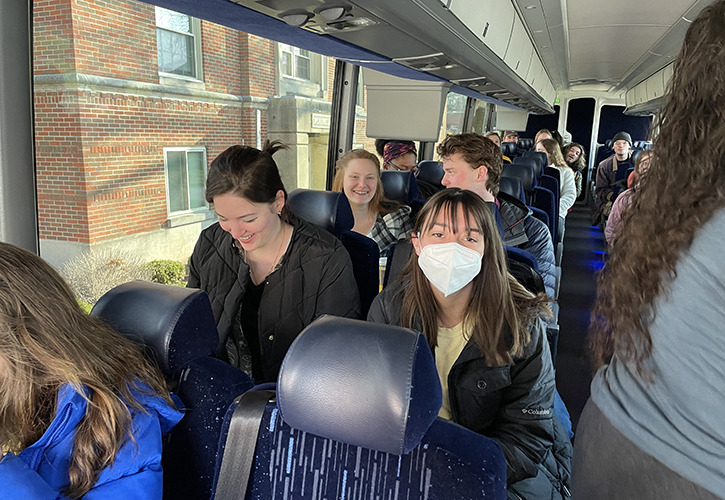 University of Dayton Professor of English Susan Trollinger traveled to Petersburg, Kentucky, with her second-year Core program class to experience the 75,000-square-foot Creation Museum.