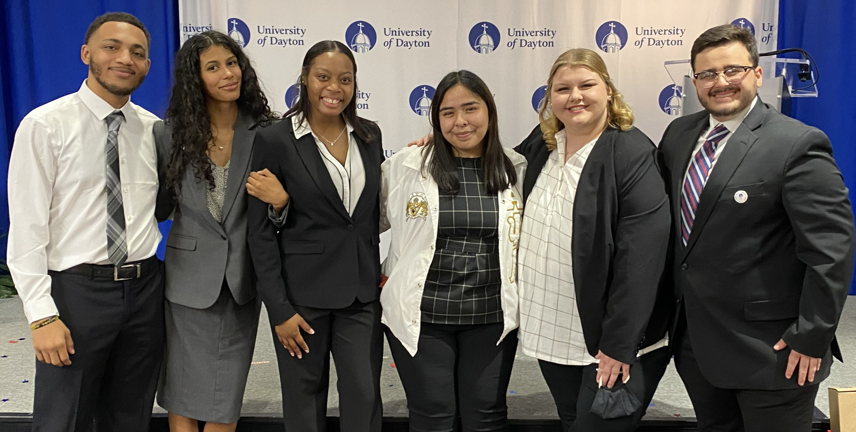 Tre Whittaker, Lydia Tonne, Danielle Lewis, Yasmin Whittaker, Morgan Cox, and Diego Buxeda