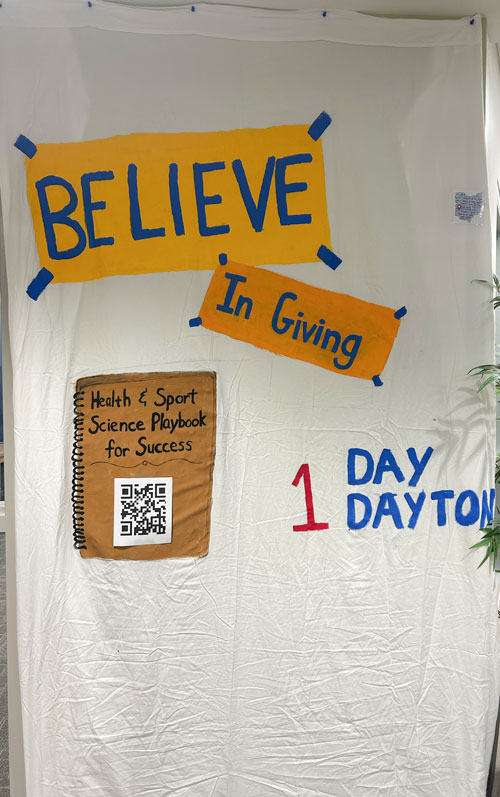 Believe in Giving! Health and Sport Science Playbook