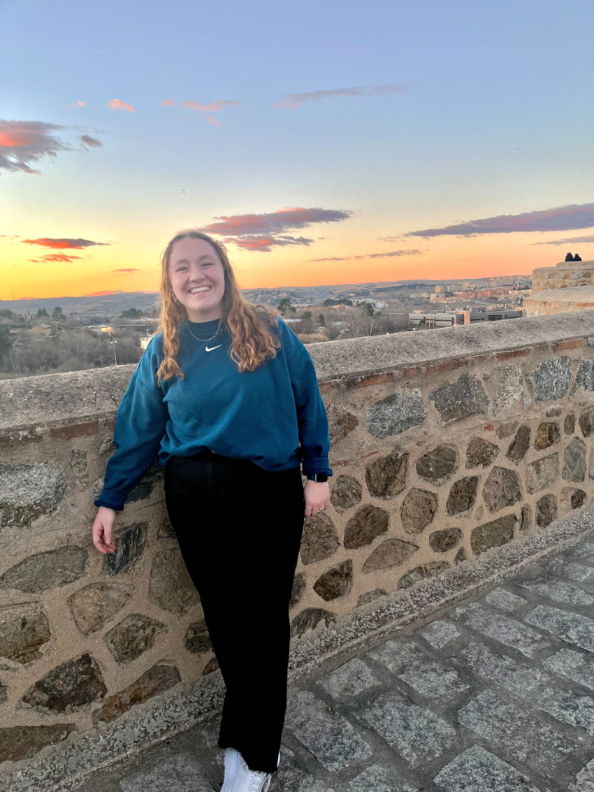 Hull Fellow Tara McLoughlin on a trip to see to Toledo Spain. A 360 view of the city with an incredible sunset during her first few weeks in Spain. 