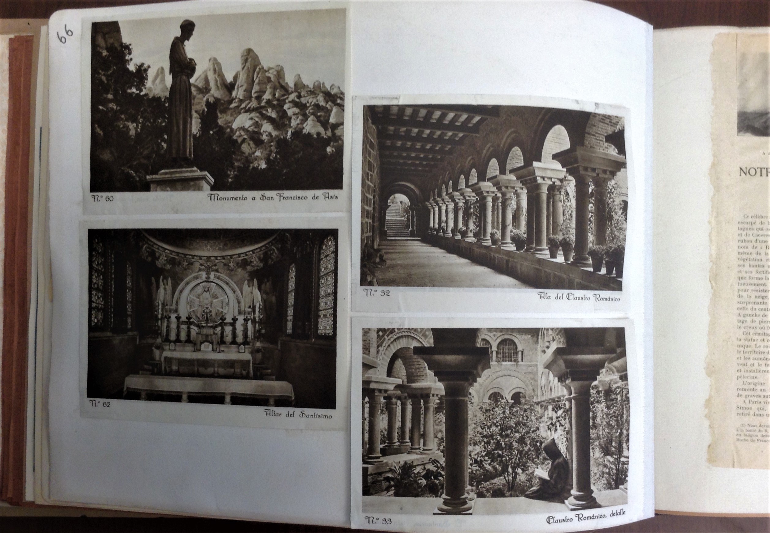 Page of four photographs