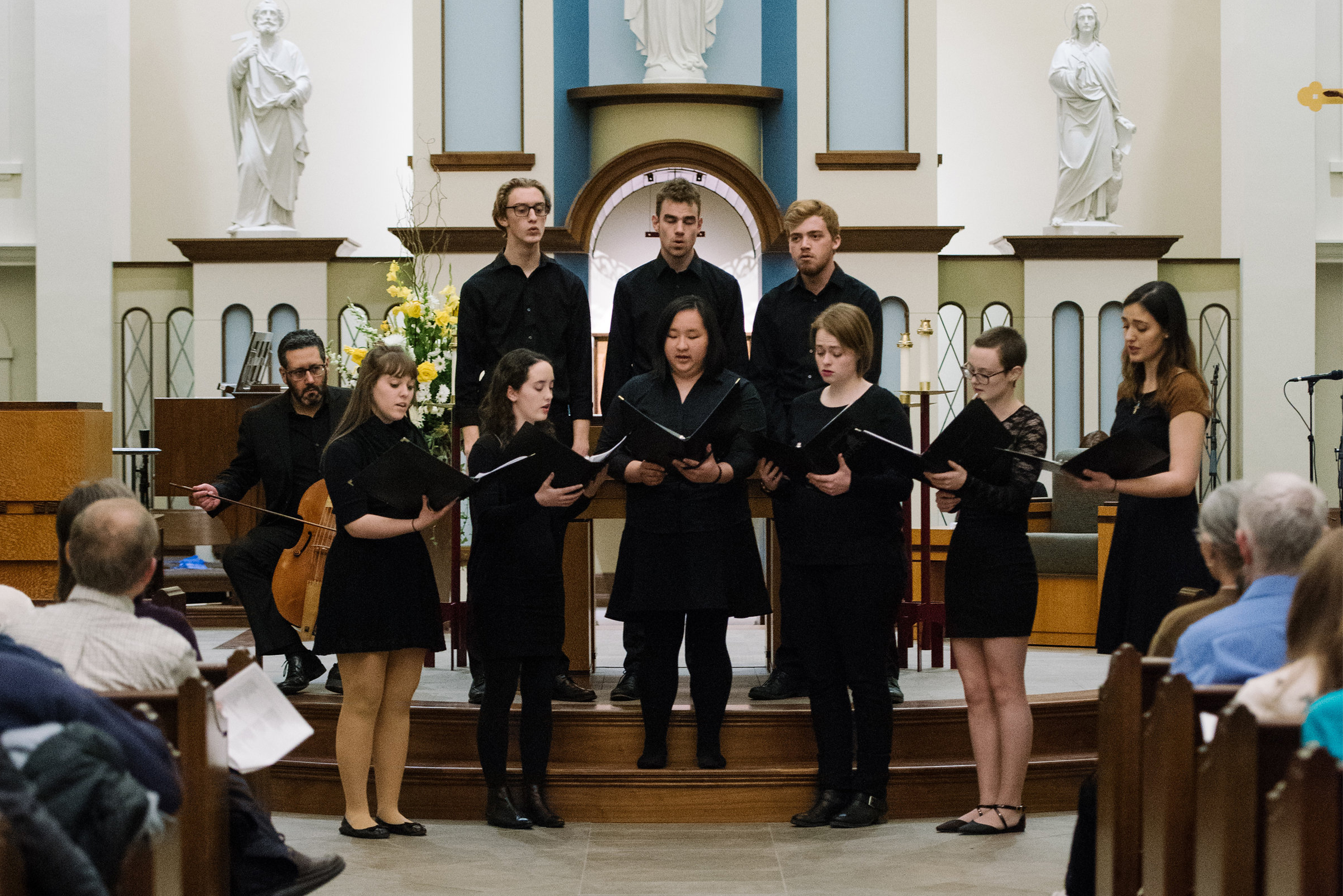 University of Dayton Early Music Ensemble performs their rendition of “O Quam Mirabilis Est” 