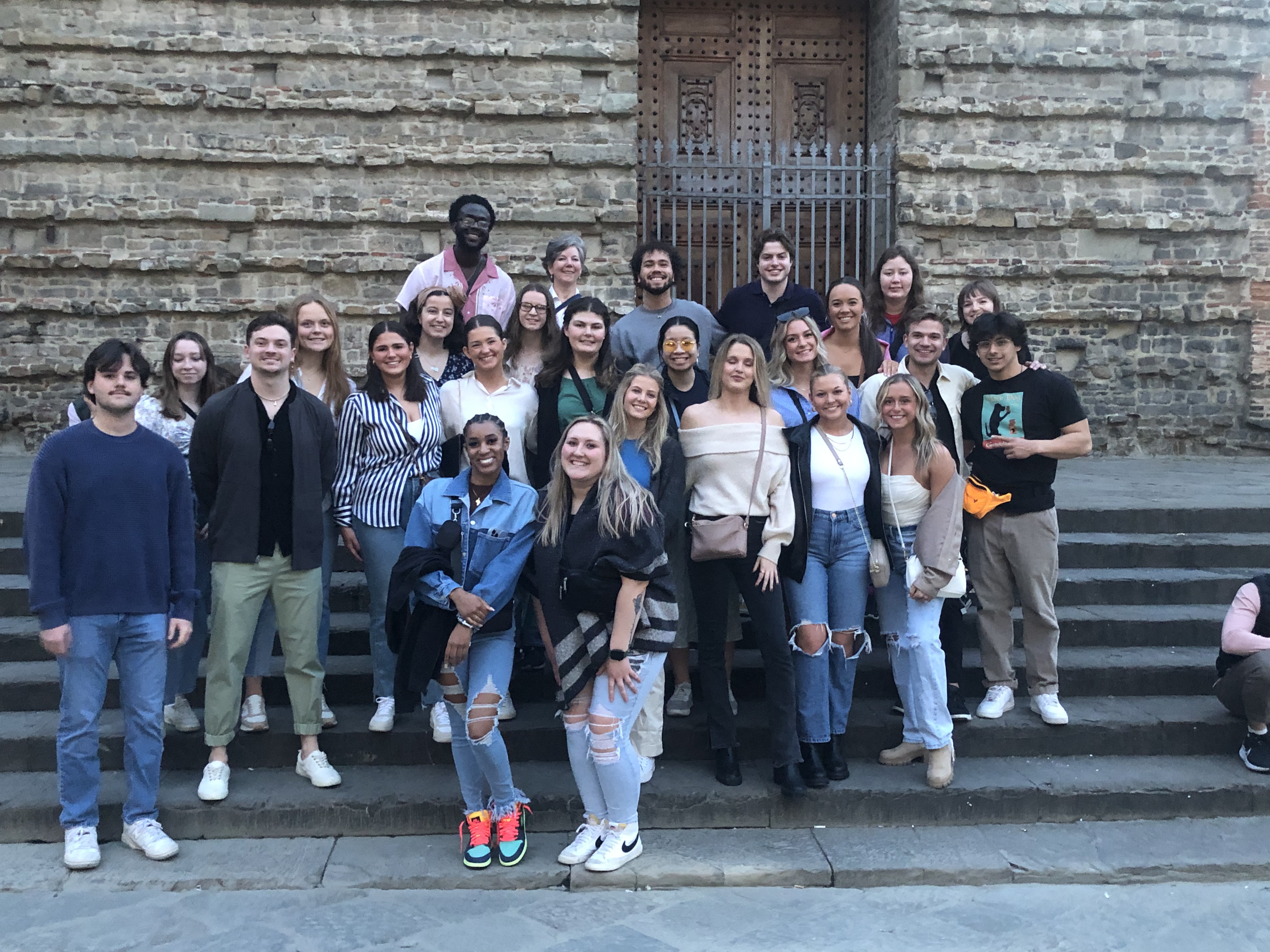 Faculty Led Program group in Florence, Italy
