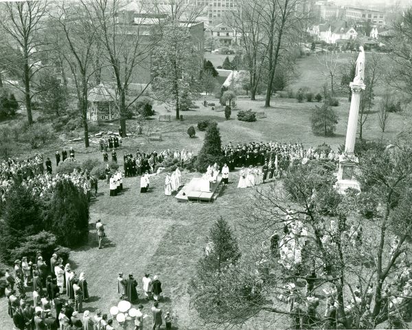 May Day at the University of Dayton, 1950