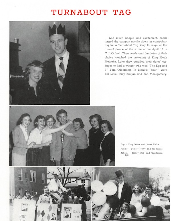 Yearbook image from 1952 Daytonian yearbook