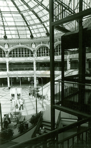 Photo of Dayton Arcade rotunda, 1980s