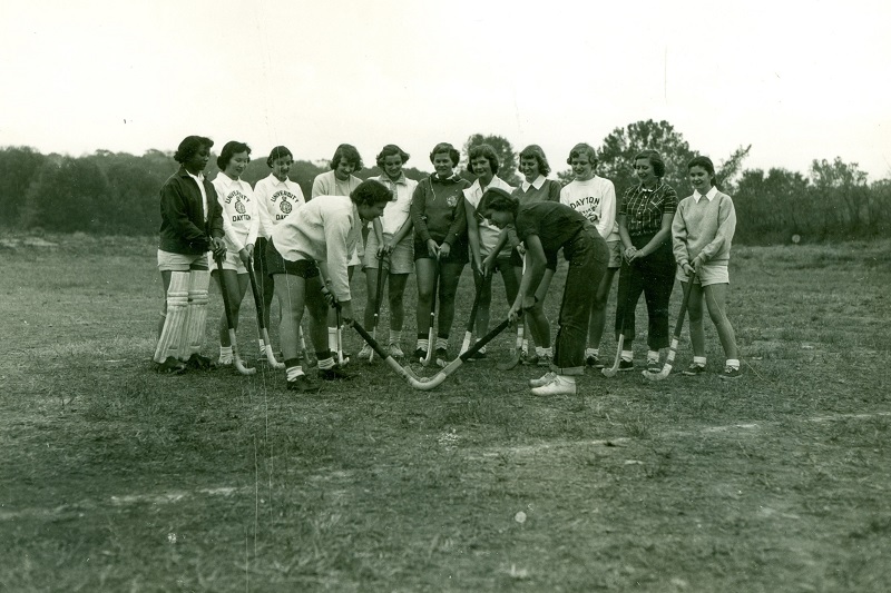 Field hockey team, University of Dayton, 1950s