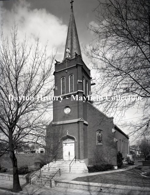 Photo of church, 1947