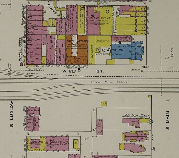 Image of a Sanborn Fire Insurance Map