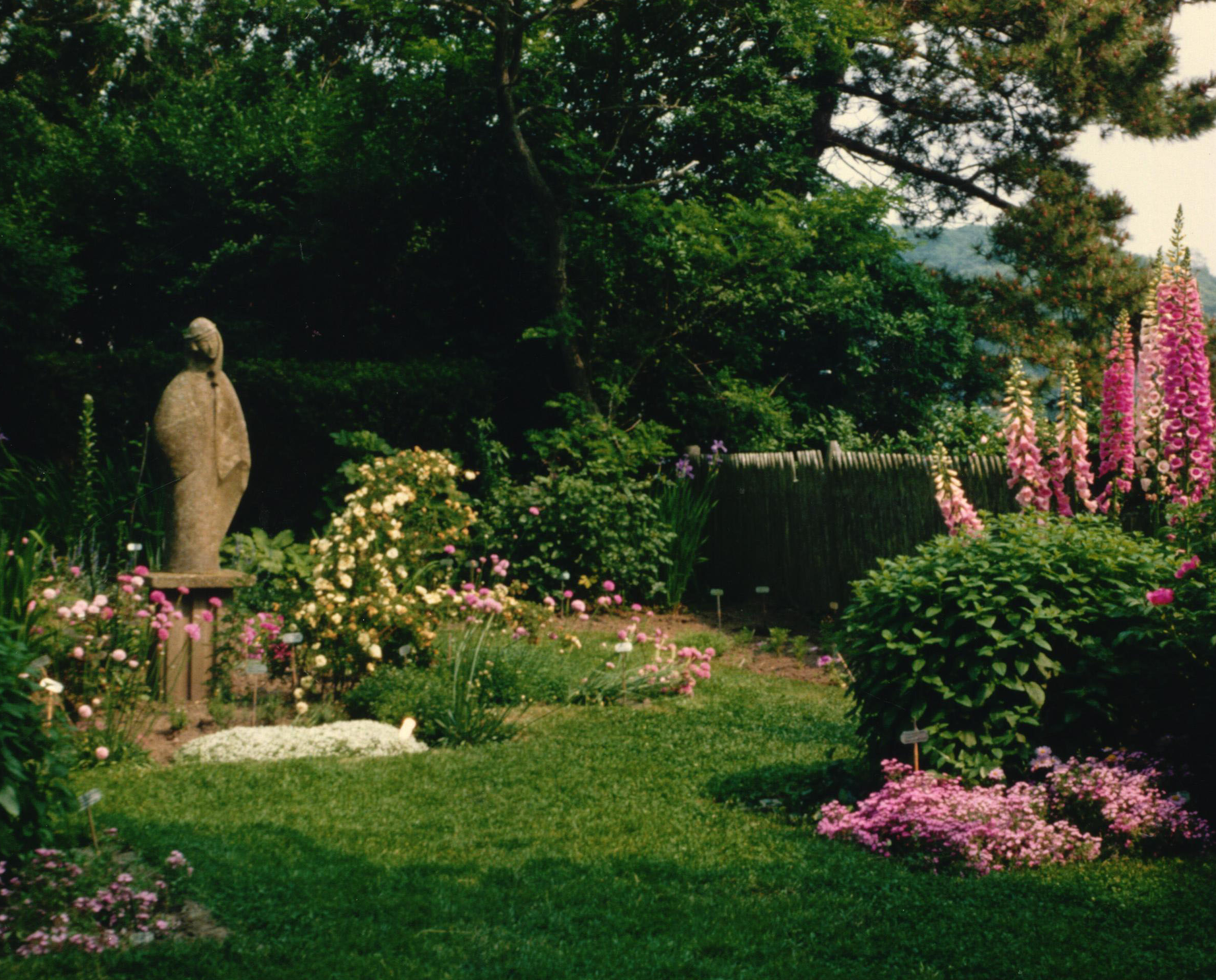 Virgin Mary statue, circa 1982 