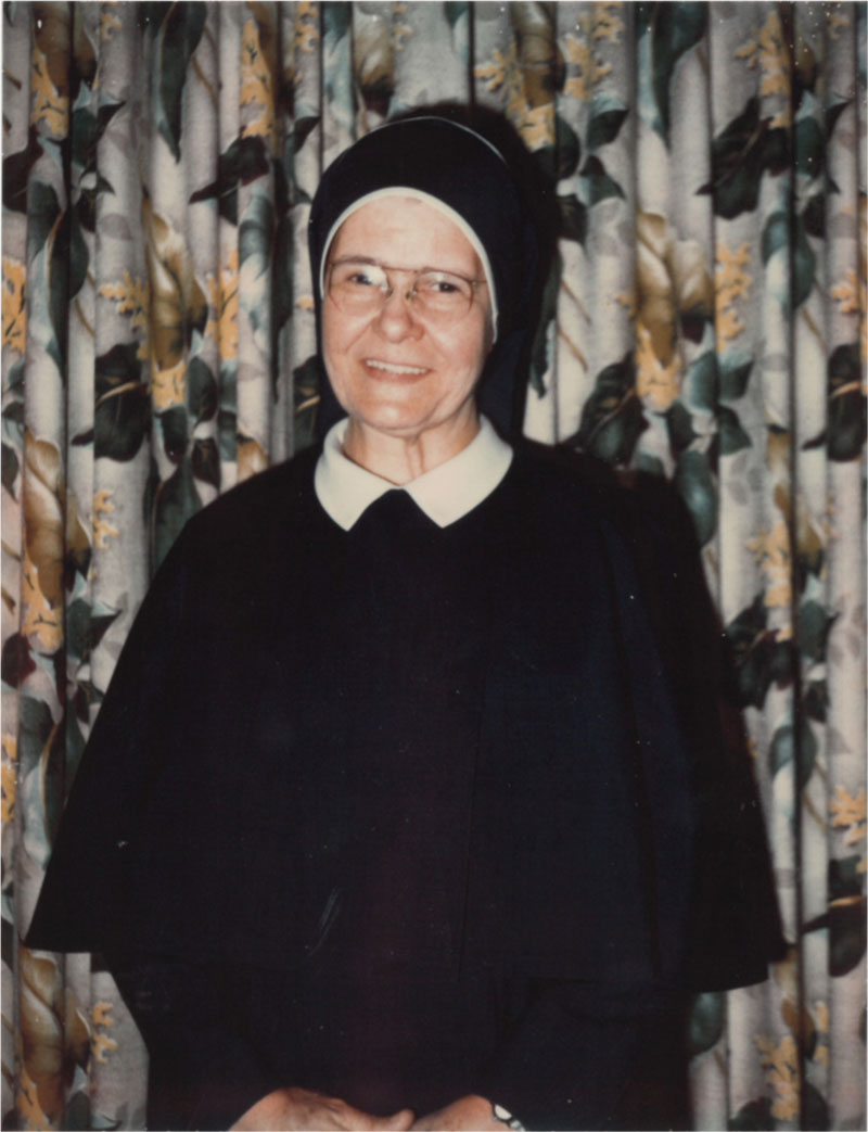 Sister Jeanne D’Arc, 1967 (courtesy of the Archives of the Sisters of Charity of Cincinnati)