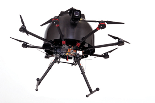 Image of Code E, an emergency response drone.