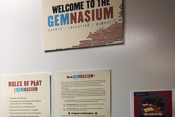 University of Dayton's GEMnasium (Growth, Education, Mindset)