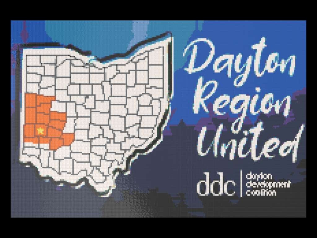 A mosaic from Brixilated for the Dayton Development Coalition's annual luncheon event in January of this year. 