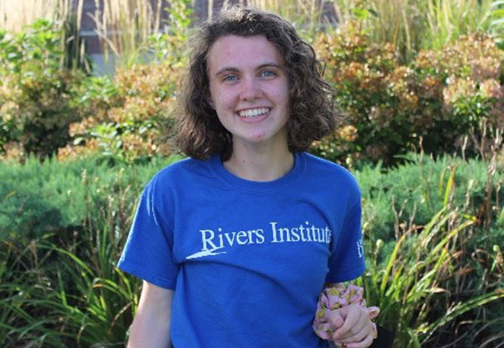 Emma Allington, University of Dayton River Steward