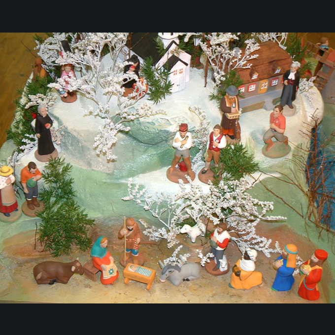 nativity set