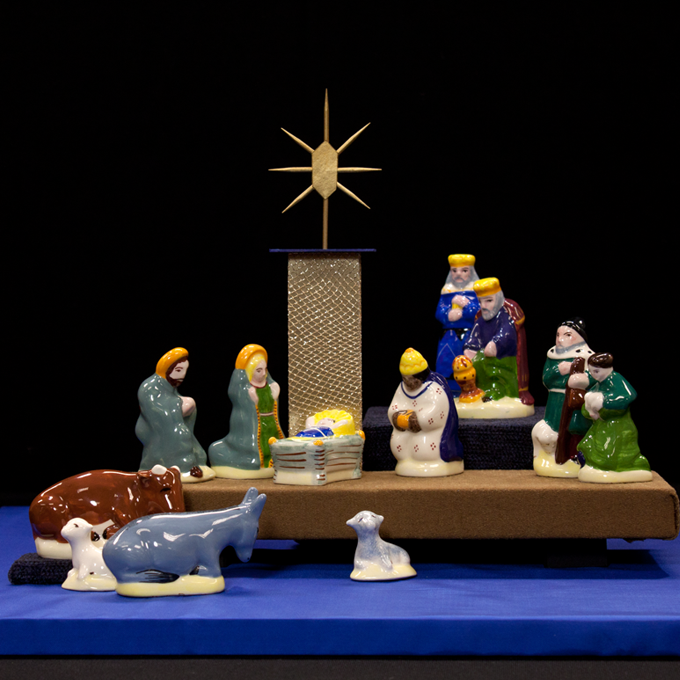 nativity set from France