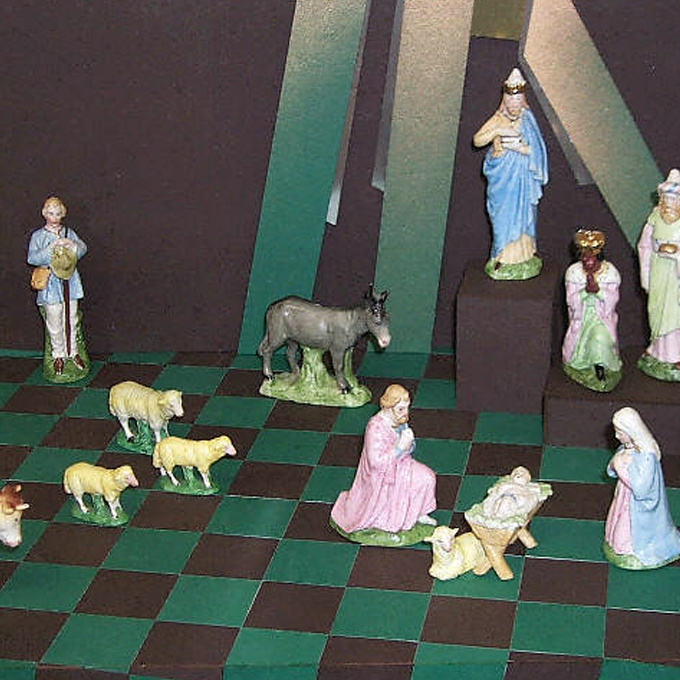German nativity set 