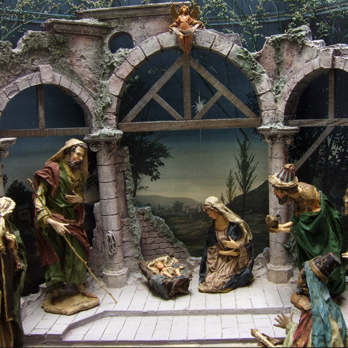 Nativity set from Italy