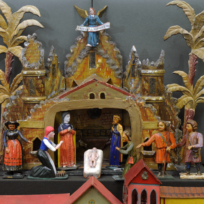 closeup of Nativity 