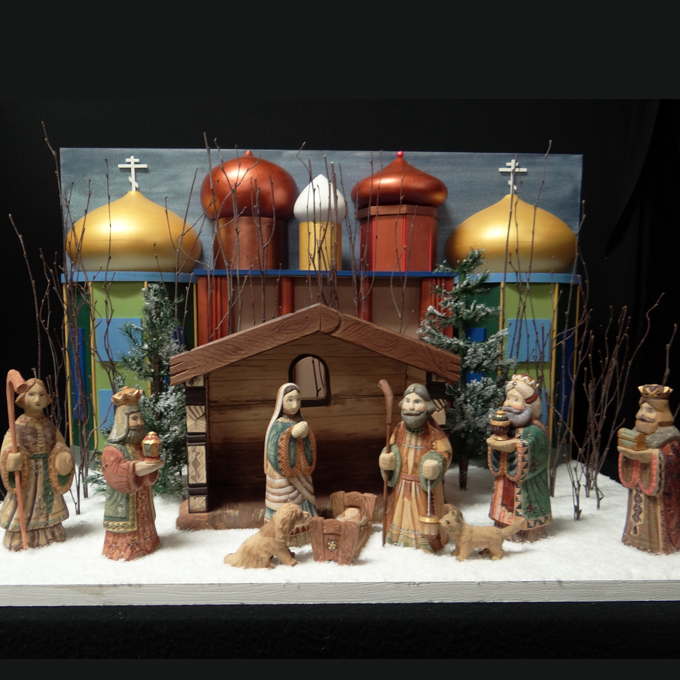 Nativity set from Russia