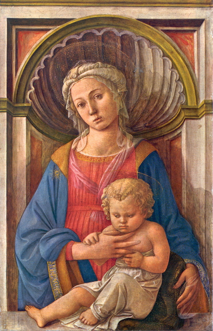 LIPPI, FILIPPO, ca. 1406-1469,  MADONNA AND CHILD, 1440-1445, Washington, D.C: National Gallery of Art
