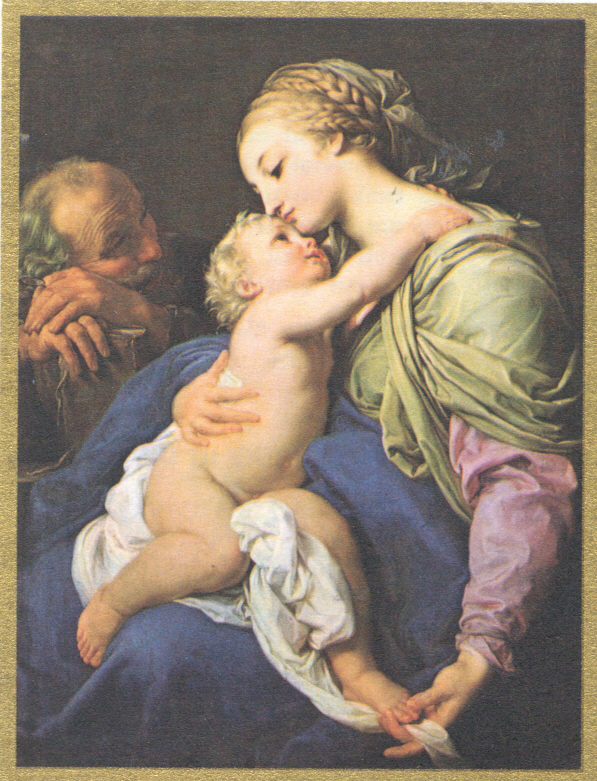 BATONI, POMPEO, 1708-1787,  THE HOLY FAMILY,  Rome, Italy: Pinacoteca Capitolina