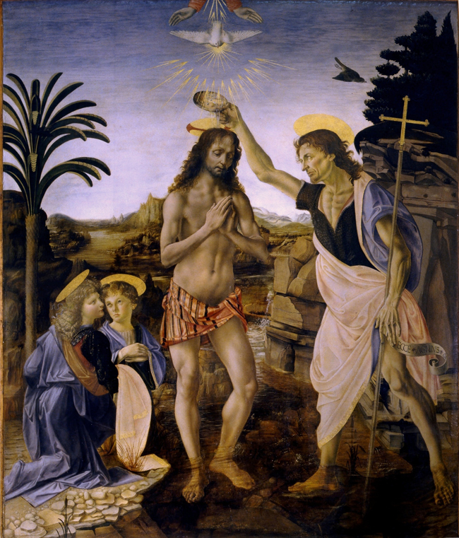 Andrea Verrocchio and Leonardo da Vinci, c. 1475