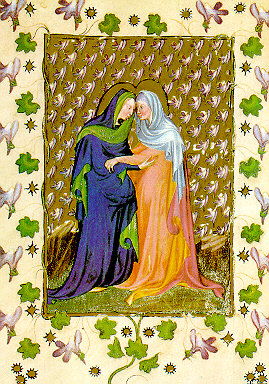 Michelino da Besozzo (1398-1443) Visitation Prayer Book c. 1420 Pierpont Morgan, NY