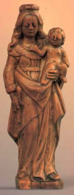 The Virgin Sculpture attributed to St. Louis-Marie de Monfort