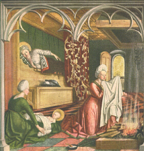 Birth of the Virgin Mary Mariae Geburt (15c.)