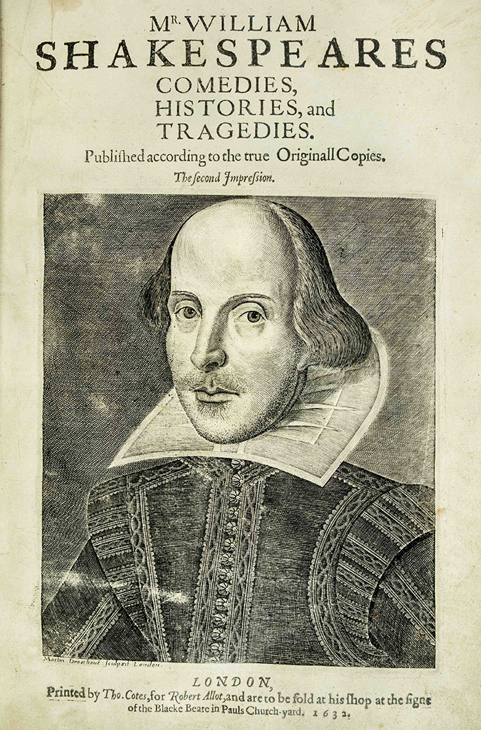 Cover illustration of William Shakespeare