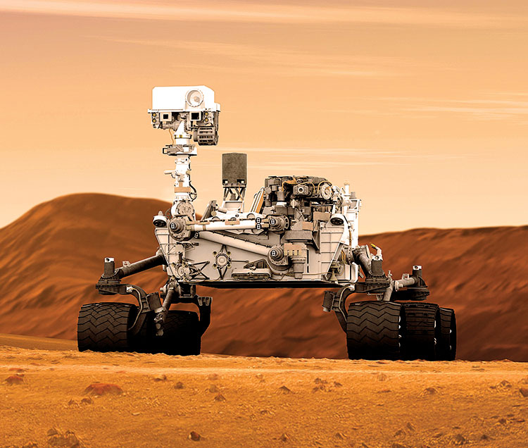 curiosity Mars rover