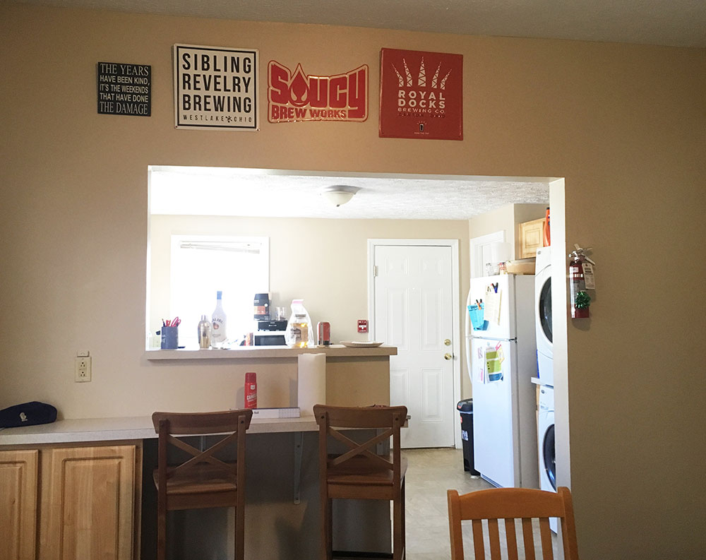 student kitchen area