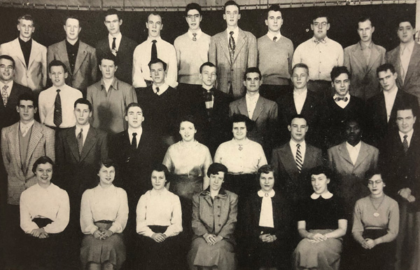 freshman science class, 1962
