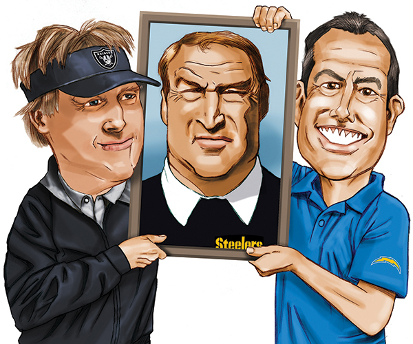 illustration of three coaches