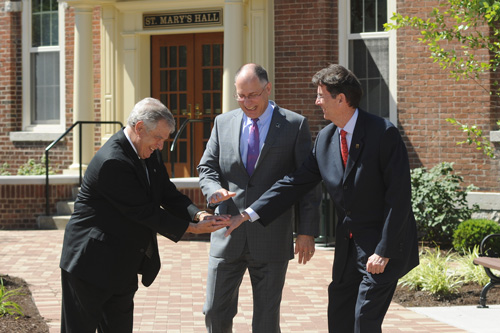 UD's most recent three presidents: Fitz, Spina and Curran