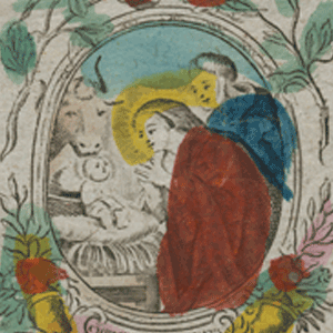 holy card detail