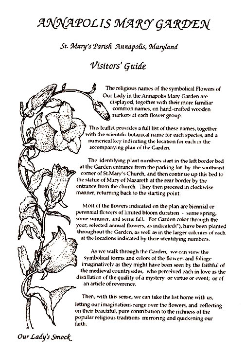 Visitors guide text