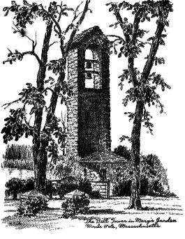 drawing of the tower