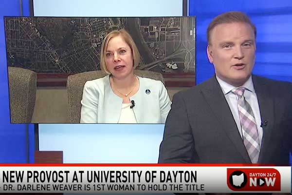 Provost Darlene Weaver is on Dayton TV station ABC22/Fox45