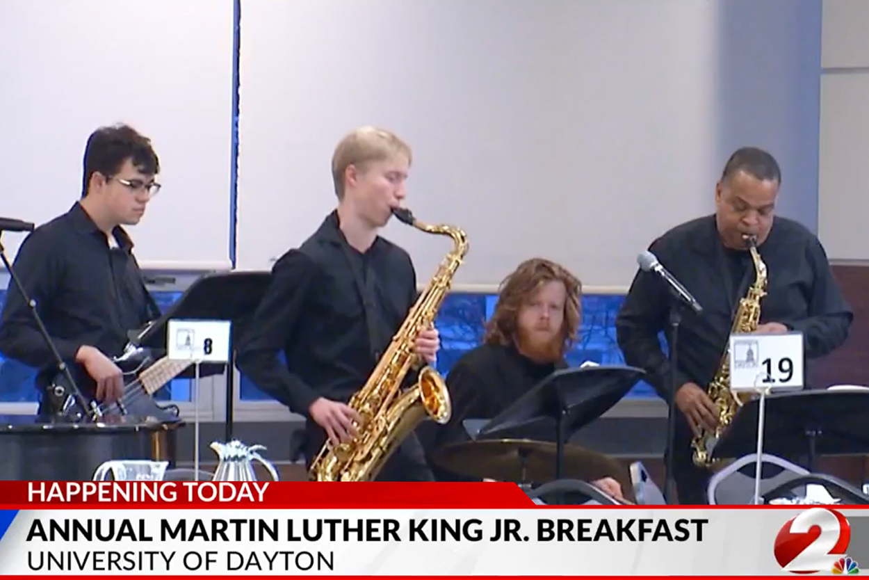 Dayton Jazz Ensemble at the annual MLK breakfast