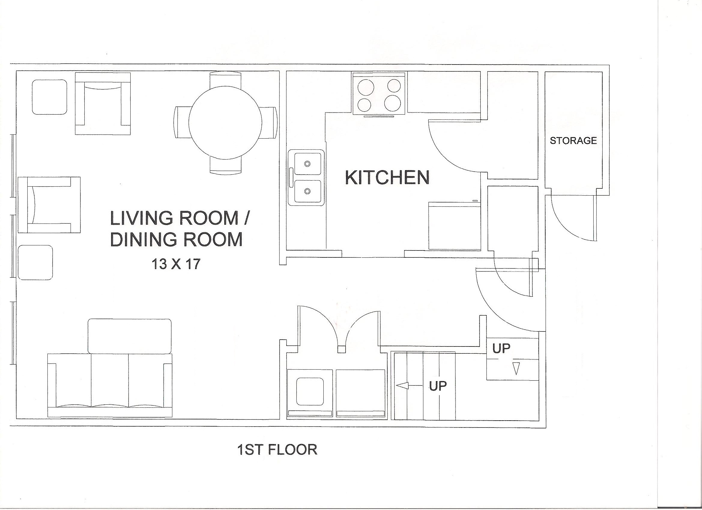 Irving Commons 1st Floor Plan