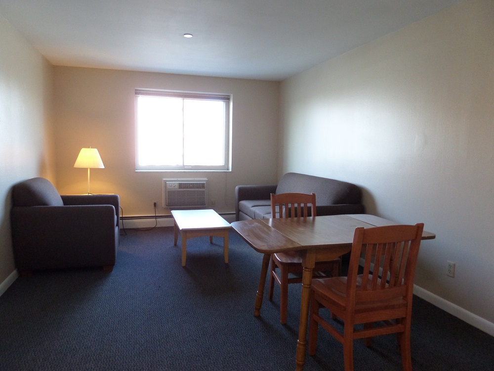 Single apartment interior