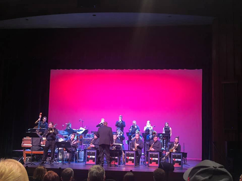 A performance by the UD Jazz Band